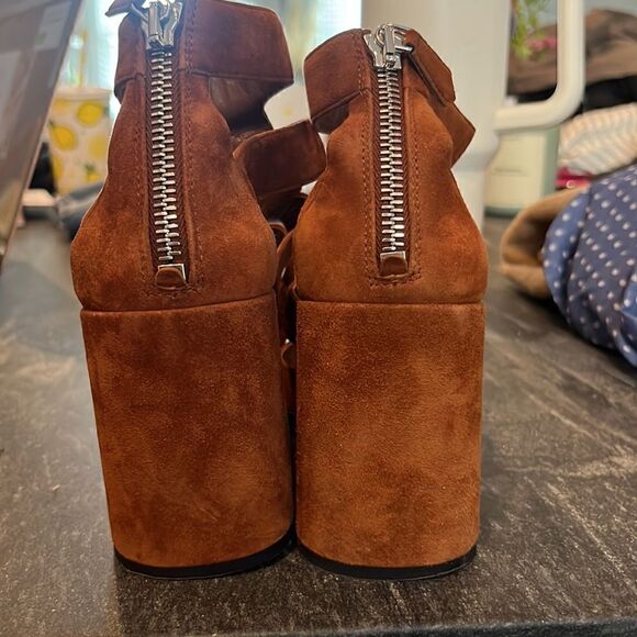 Prada Cage Sandal with Block Heel - Picture 6 of 7